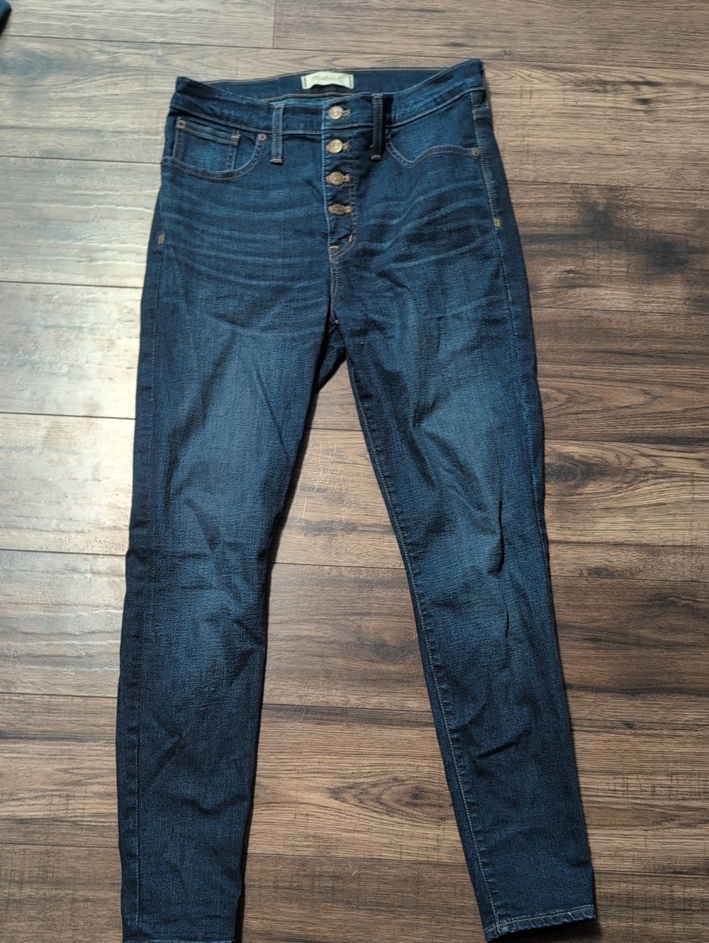 Madewell High rise Skinny